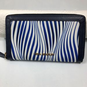 Vera Bradley Wavy Stripe Wallet NWT